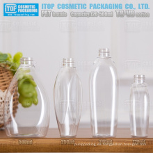 Serie TB-VB 120ml 250ml 280ml 500ml hermoso diseño oem servicio alta calidad precio competitivo del animal doméstico botella de plástico transparente